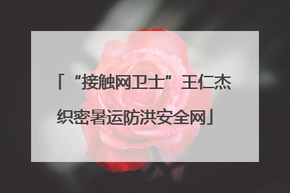 “接触网卫士”王仁杰织密暑运防洪安全网