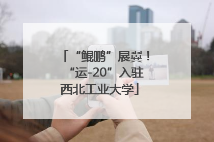 “鲲鹏”展翼！“运-20”入驻西北工业大学