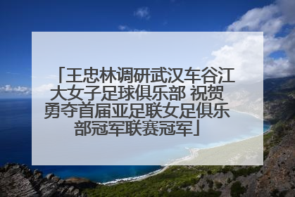 王忠林调研武汉车谷江大女子足球俱乐部 祝贺勇夺首届亚足联女足俱乐部冠军联赛冠军
