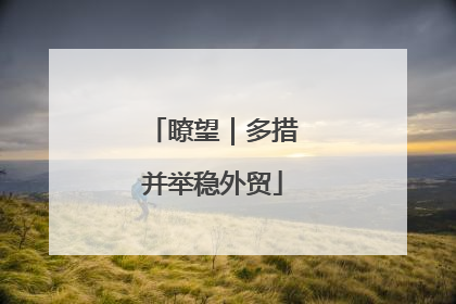 瞭望｜多措并举稳外贸