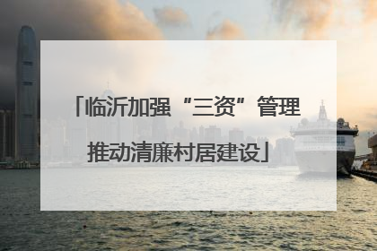 临沂加强“三资”管理 推动清廉村居建设