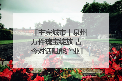 主宾城市｜泉州万件瑰宝绽放 古今对话赋能产业
