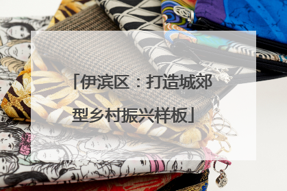 伊滨区：打造城郊型乡村振兴样板