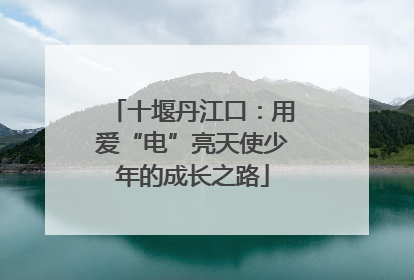 十堰丹江口：用爱“电”亮天使少年的成长之路