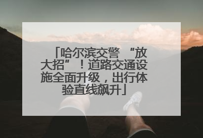 哈尔滨交警 “放大招”！道路交通设施全面升级，出行体验直线飙升
