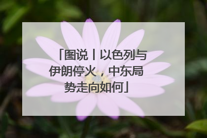 图说丨以色列与伊朗停火，中东局势走向如何