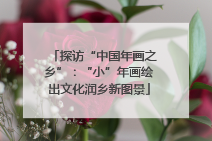 探访“中国年画之乡”：“小”年画绘出文化润乡新图景