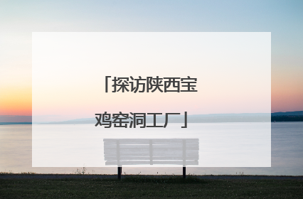 探访陕西宝鸡窑洞工厂