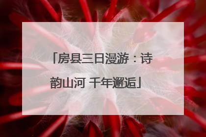 房县三日漫游：诗韵山河 千年邂逅