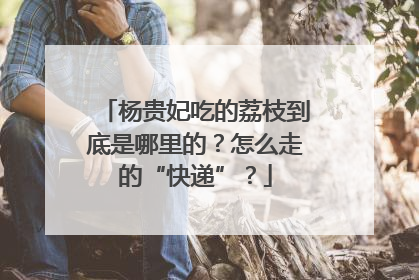杨贵妃吃的荔枝到底是哪里的？怎么走的“快递”？