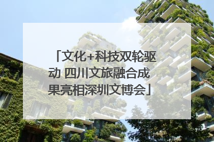 文化+科技双轮驱动 四川文旅融合成果亮相深圳文博会