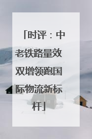 时评：中老铁路量效双增领跑国际物流新标杆
