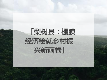 梨树县：棚膜经济绘就乡村振兴新画卷