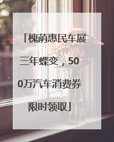 槐荫惠民车展三年蝶变，500万汽车消费券限时领取