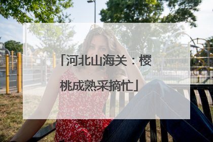 河北山海关：樱桃成熟采摘忙