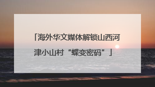 海外华文媒体解锁山西河津小山村“蝶变密码”