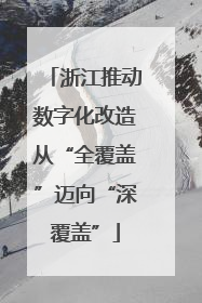 浙江推动数字化改造从“全覆盖”迈向“深覆盖”