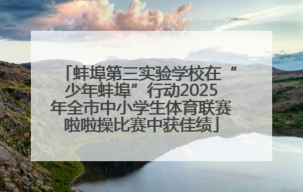 蚌埠第三实验学校在“少年蚌埠”行动2025年全市中小学生体育联赛啦啦操比赛中获佳绩