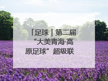 足球｜第二届“大美青海·高原足球”超级联赛西宁开赛