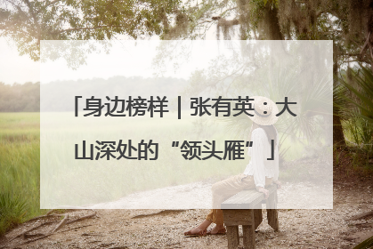 身边榜样｜张有英：大山深处的“领头雁”