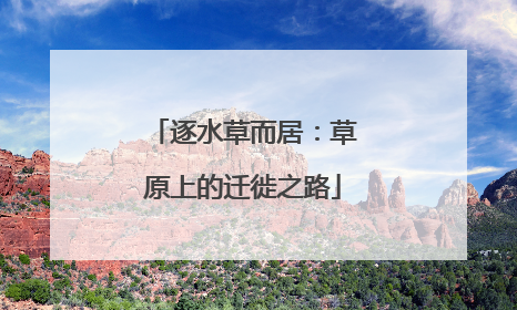 逐水草而居：草原上的迁徙之路
