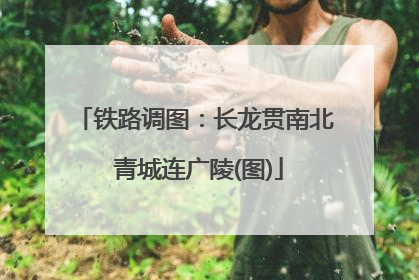 铁路调图：长龙贯南北 青城连广陵(图)