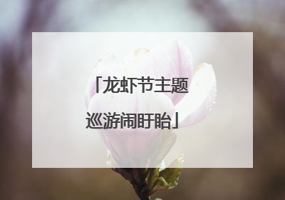 龙虾节主题巡游闹盱眙