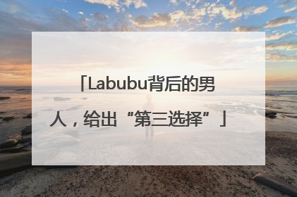 Labubu背后的男人，给出“第三选择”
